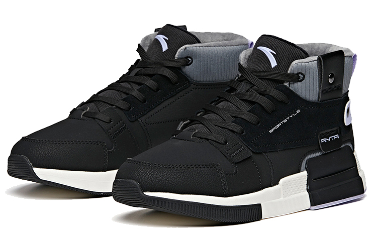 Order (W) Anta Life High-Top Sneaker ''Schwarz Grau Weiß'' 12948955-1