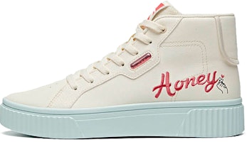 (Women) Anta High Top Canvas Shoes 'Honey' 122018065-2 (Women) Anta High Top Canvas Shoes 'Honey' 122018065-2