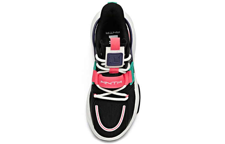 (W) Anta Life Life Series Sneakers 'Black Pink' 圖 3