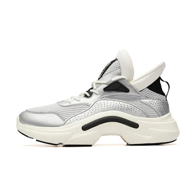(W) Anta Life Series Sneakers 'Silver White Black'