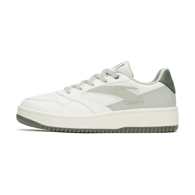 (W) Anta Life Series 0 'White Grey' Low Top Sneakers
