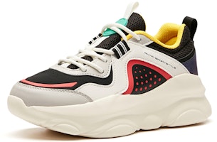 Anta安踏 日常系列 防滑透气運動休閒鞋 女款 黑白 Order Anta安踏 日常系列 防滑透气運動休閒鞋 女款 黑白