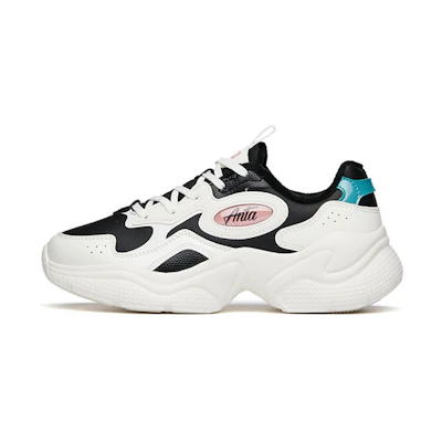 (W) Anta Life Series 'Black and White Fleece'