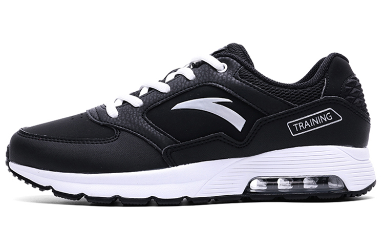 (W) Anta Life Series 'Black Cushioned CMFT Low-Top'