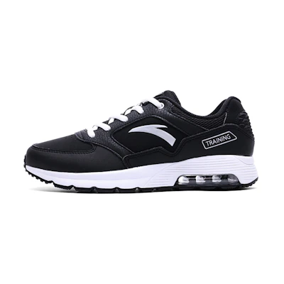 (W) Anta Life Series 'Black Cushioned CMFT Low-Top'