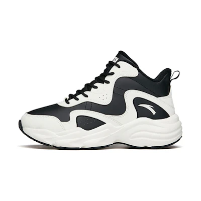 (W) Anta Life Series 'Black White Fleece-Lined'