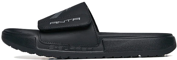 (Women) Anta Life Series 'Breathable Black Beach Slippers' 122238519-1 (Women) Anta Life Series 'Breathable Black Beach Slippers' 122238519-1