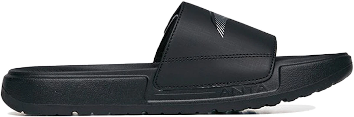 (Women) Anta Life Series 'Breathable Black Beach Slippers' 122238519-1 Order (Women) Anta Life Series 'Breathable Black Beach Slippers' 122238519-1