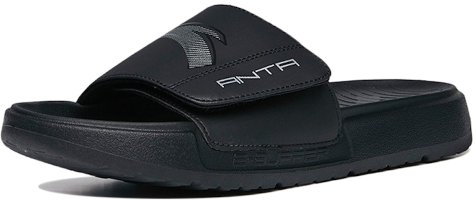 (Women) Anta Life Series 'Breathable Black Beach Slippers' 122238519-1 Lookbook (Women) Anta Life Series 'Breathable Black Beach Slippers' 122238519-1