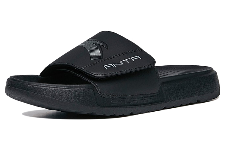 Lookbook (Women) Anta Life Series 'Breathable Black Beach Slippers' 122238519-1