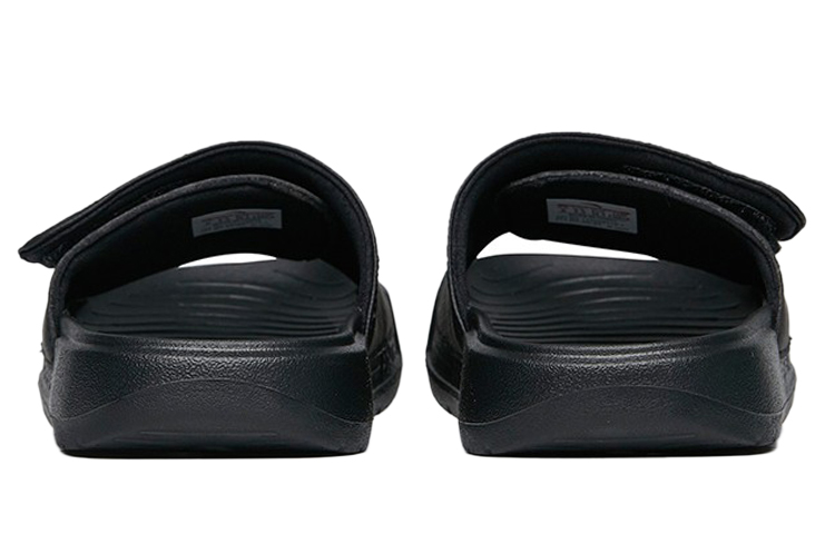 Shop (Women) Anta Life Series 'Breathable Black Beach Slippers' 122238519-1