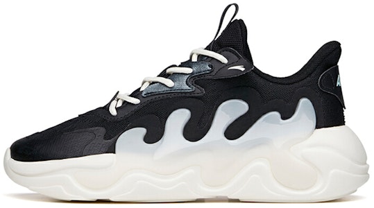 Anta安踏 生活系列 潮拜2.0 透氣減震防滑 低筒休閒老爸鞋 女款 黑白 網面 Buy Anta安踏 生活系列 潮拜2.0 透氣減震防滑 低筒休閒老爸鞋 女款 黑白 網面