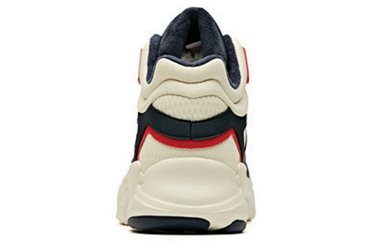 (W) Anta Life Series 'Fashion Thick-Soled Dad Shoe - White Black Red Plus Velvet' 圖 5