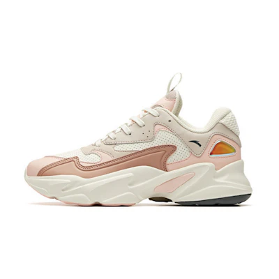 (W) Anta Life Series 'Grey White Pink'