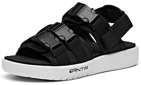 Anta安踏 生活系列 戶外沙灘運動涼鞋 女款 黑 Lookbook Anta安踏 生活系列 戶外沙灘運動涼鞋 女款 黑