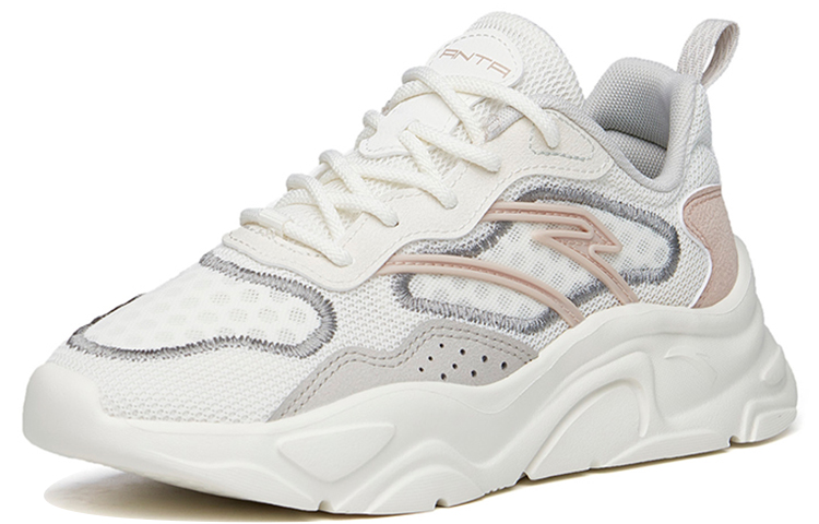 Order Anta安踏 生活系列 舒適運動休閒鞋 女款 粉灰白