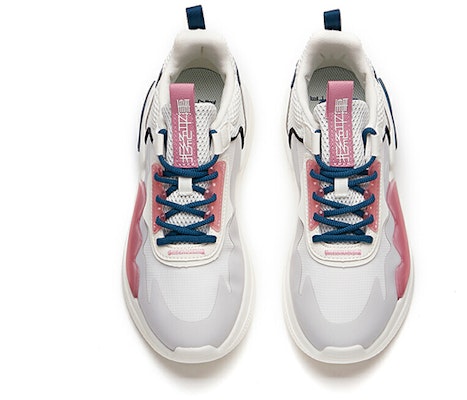 (Women) Anta Life Series Sneakers 'Refuse Mediocrity White Pink Blue' 122138800-3 Lookbook (Women) Anta Life Series Sneakers 'Refuse Mediocrity White Pink Blue' 122138800-3