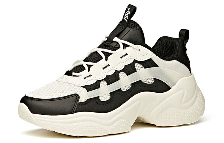 (W) Anta Life Series 'Thick Sole Black and White Dad Shoe' 圖 2