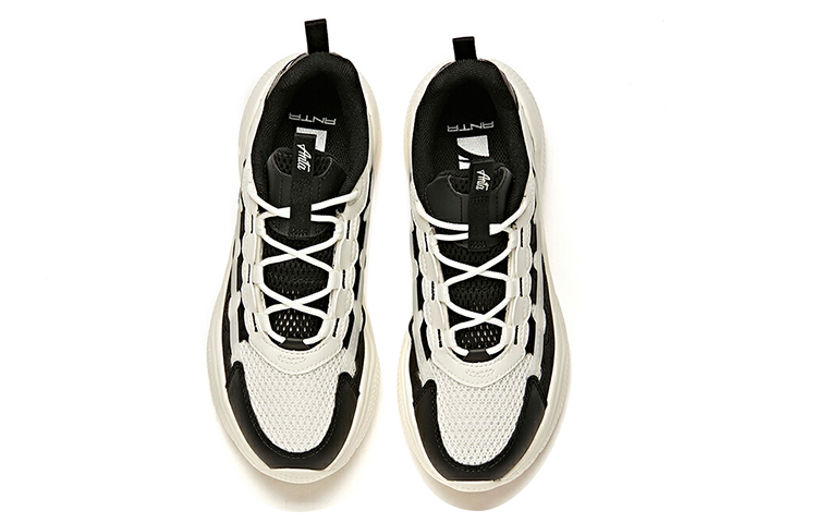 (W) Anta Life Series 'Thick Sole Black and White Dad Shoe' 圖 3