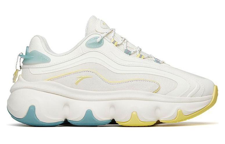 (W) Anta Life Series 'Thick Sole Versatile Dad Shoe White Yellow Blue' 圖 2