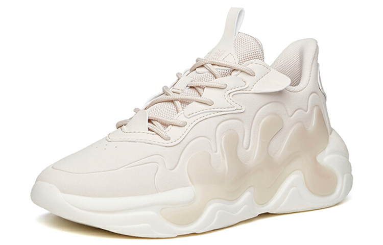 (W) Anta Life Series 'Tide Worship 2.0 Mud Sand Grey Leather Low-Top' 圖 2