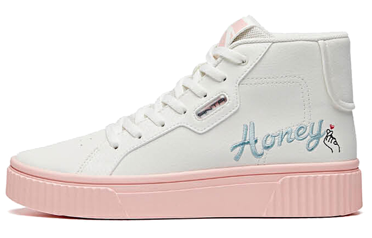 (W) Anta Life Series Canvas Sneakers 'Sakura Pink'