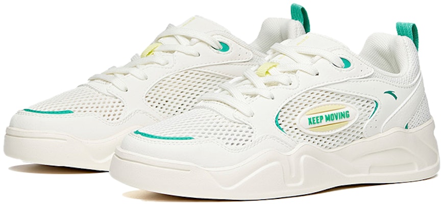 (W) Anta Life Series Casual 'Blanco Verde Amarillo' 122028053-1 Order (W) Anta Life Series Casual 'Blanco Verde Amarillo' 122028053-1