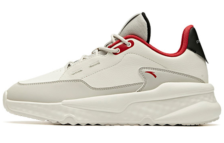 (Women) Anta Life Series Casual Running Shoes 'White Red' 12948843-3