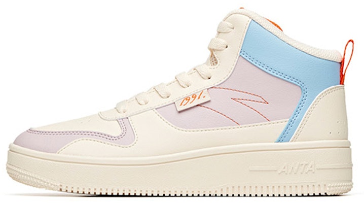 (Women) Anta Life Series High-Top 'White Purple' 922038010-4 Buy (Women) Anta Life Series High-Top 'White Purple' 922038010-4