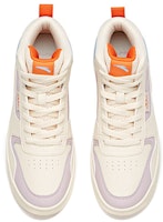 Anta安踏 生活系列 高筒 板鞋 女款 白紫 Shop Anta安踏 生活系列 高筒 板鞋 女款 白紫