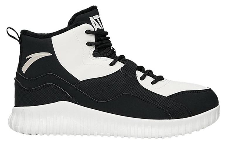 Order (W) Sepatu Anta High-Top Seri Life 'Blok Warna Hitam dan Putih' 122148903-3