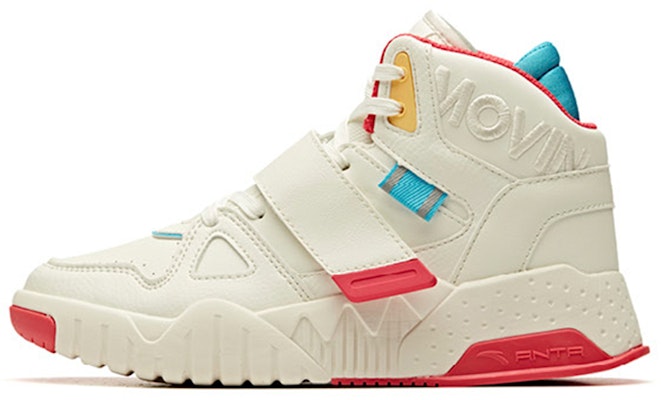 (W) Anta Life Series Sepatu High-Top 'Putih Merah Biru' 92948021-1 Buy (W) Anta Life Series Sepatu High-Top 'Putih Merah Biru' 92948021-1