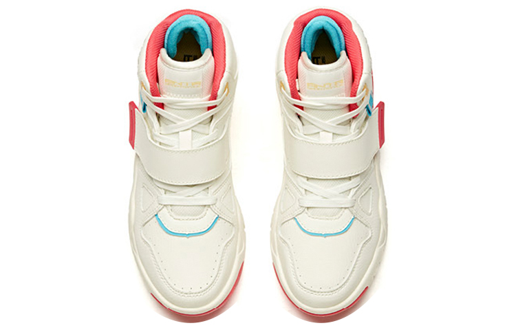 Shop (W) Anta Life Series Hoge Sneakers ''Wit Rood Blauw'' 92948021-1