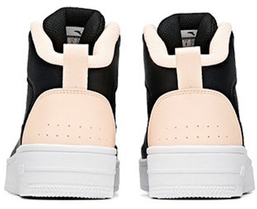 安踏 生活系列 防滑耐磨 高筒 板鞋 女款 黑粉 Purchase 安踏 生活系列 防滑耐磨 高筒 板鞋 女款 黑粉