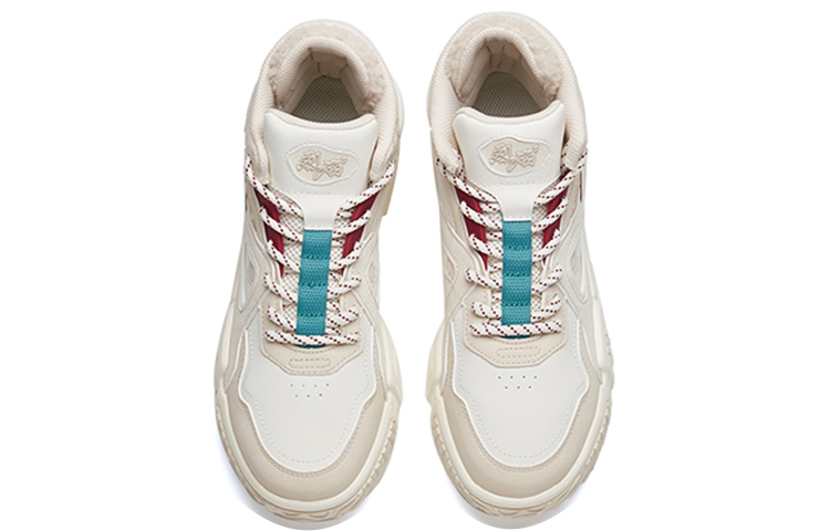 Shop (W) 安踏生活系列高帮运动鞋 '火焰灰白红' 122148088-8