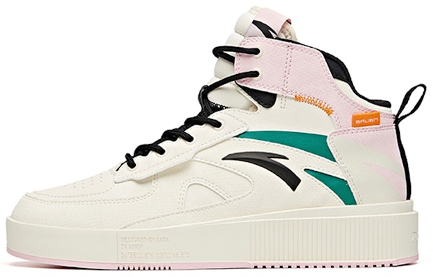 (Women) Anta Life Series High-Top 'White Black' 922048012-1 Buy (Women) Anta Life Series High-Top 'White Black' 922048012-1