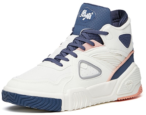 (W) Anta Life Series Sneakers Tinggi 'Putih Biru Api' 122148088-5 Lookbook (W) Anta Life Series Sneakers Tinggi 'Putih Biru Api' 122148088-5