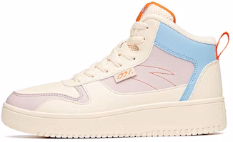 (Women) Anta Life Series High-Top 'White Purple Blue' 922038010-10 (Women) Anta Life Series High-Top 'White Purple Blue' 922038010-10