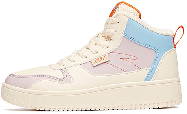 (Women) Anta Life Series High-Top 'White Purple Blue' 922038010-10 Buy (Women) Anta Life Series High-Top 'White Purple Blue' 922038010-10