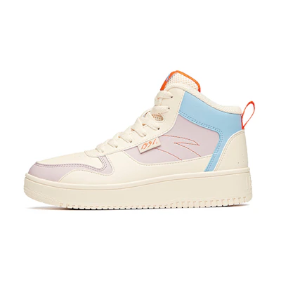 (W) Anta Life Series High-Top 'White Purple Blue'