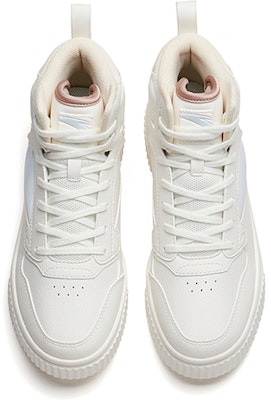 (Women) Anta Life Series High-Top Platform Sneaker 'White Grey' 922248015-2 Lookbook (Women) Anta Life Series High-Top Platform Sneaker 'White Grey' 922248015-2