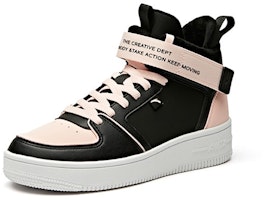 (W) 安踏生活系列加绒高帮运动鞋'黑粉' 92946911-6 Order (W) 安踏生活系列加绒高帮运动鞋'黑粉' 92946911-6