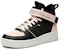 (W) Kasur Tinggi Anta Life Series Plus Velvet Sneakers 'Hitam Merah Jambu' 92946911-6