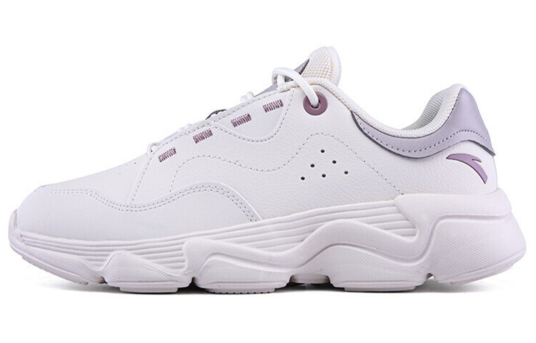(Women) Anta Life Series Lightweight Sneakers 'White Grey' 122048862-1