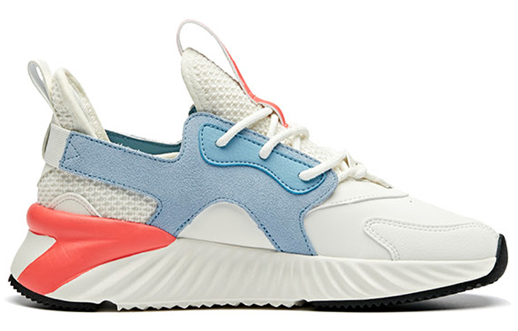 (W) Anta Life Series Low-Top Dad Shoes 'White Grey Red' 圖 2