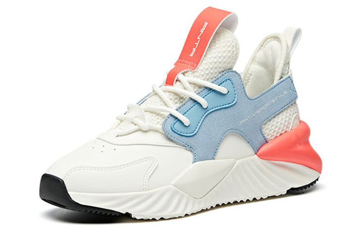 (W) Anta Life Series Low-Top Dad Shoes 'White Grey Red' 圖 3