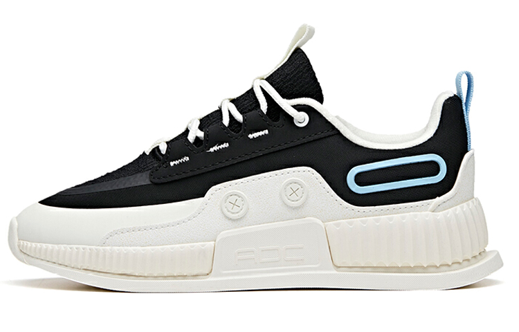 (W) Anta Life Series Low 'Black White Blue'