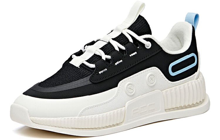 (W) Anta Life Series Low 'Black White Blue' 圖 2