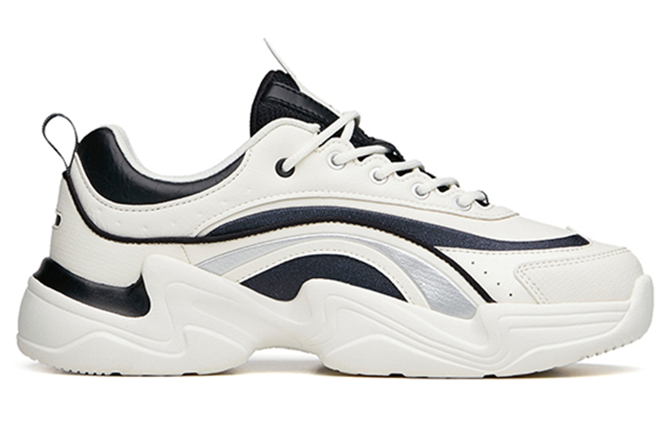 (W) Anta Life Series Low 'Black White Patchwork' 圖 2