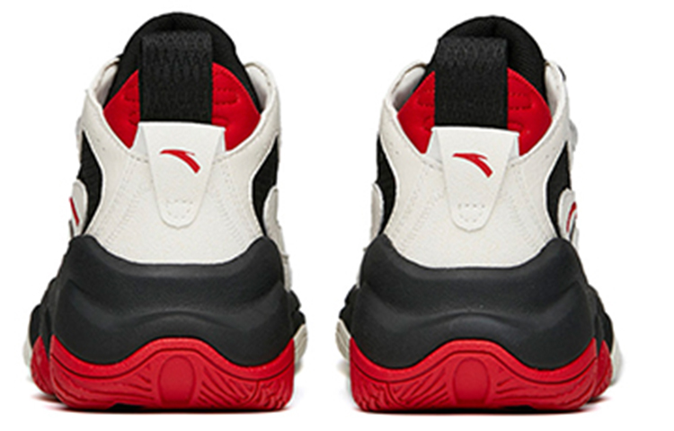 (W) Anta Life Series Low 'Black White Red' 圖 4